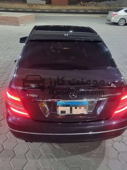 مرسيدس C180 2012 اتوماتيك جلد جنوط اسبور