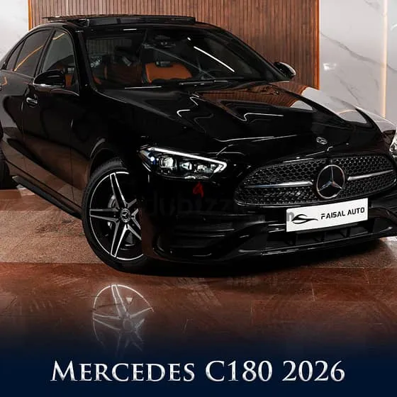 مرسيدس C180 AMG 2026 زيرو للبيع