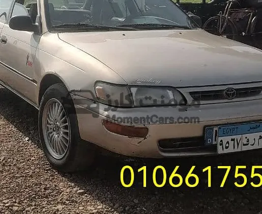 تويوتا كورولا 1995 اتوماتيك 1600cc أمريكي للبيع