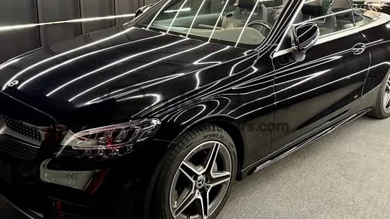 مرسيدس C200 كابورليه 2019 فابريكة 39 ألف كم