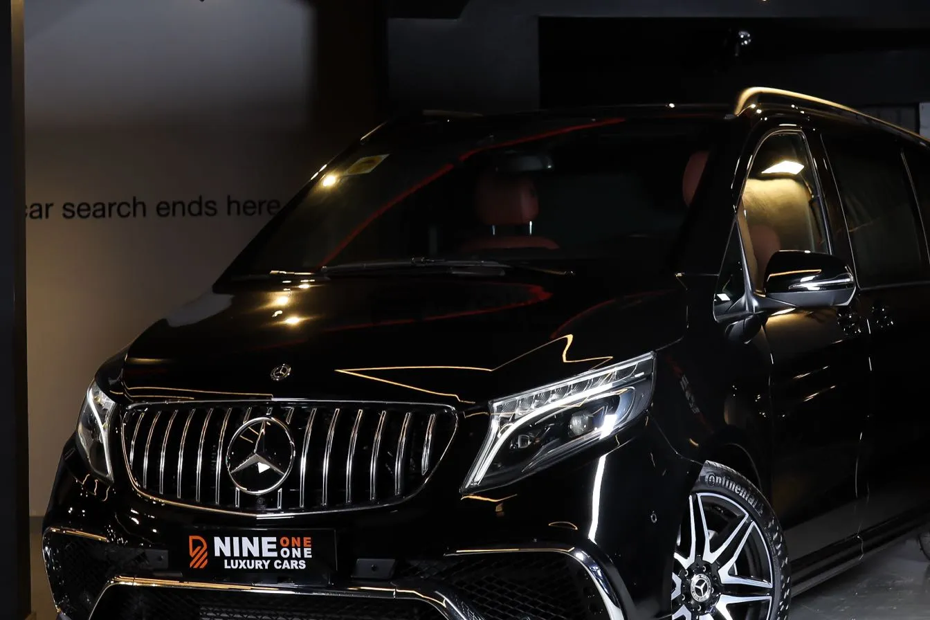 مرسيدس V250 2021 تصميم VIP - عداد قليل جداً