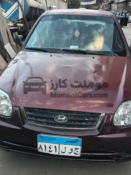 هيونداي فيرنا 2010 مانيوال للبيع دواخل نظيفة