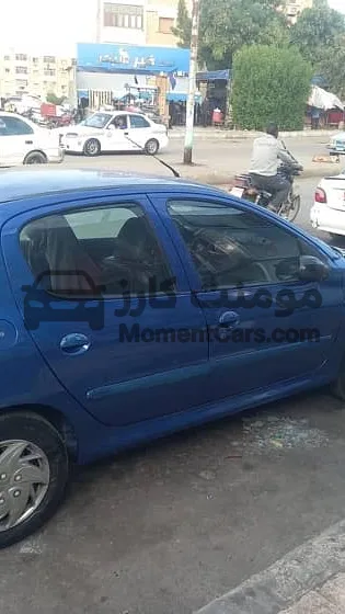 بيجو 206 موديل 2011 مانيوال هاتش 1400 سي سي للبيع