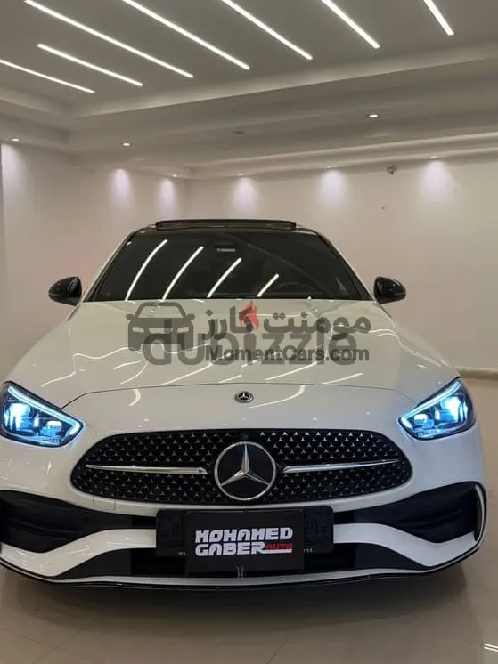 مرسيدس C200 2022 AMG كاملة فتحة سقف للبيع