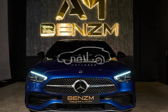 مرسيدس C200 موديل 2022 AMG ك كسر زيرو 48 ألف كم