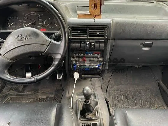هيونداي اكسيل 1996 هاتشباك مستعملة فابريكا دواخل للبيع