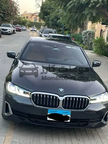 BMW 520i 2021 كسر زيرو جلد أوروبي للبيع
