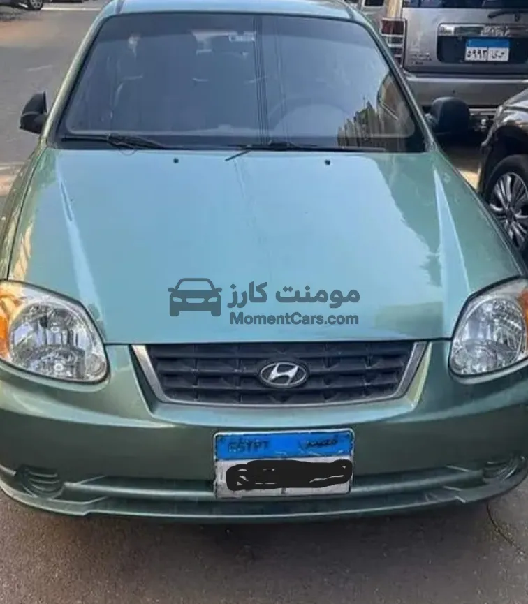 هيونداي فيرنا 2003 مانيوال غاز حالة ممتازة