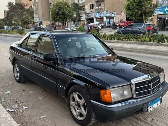 مرسيدس 190 موديل 1991 مكنة وفتيس ممتاز للبيع