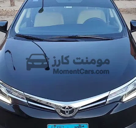 تويوتا كورولا 2017 فئة ثالثة عداد 33 ألف كم للبيع