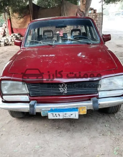 بيجو 504 موديل 1977 للبيع