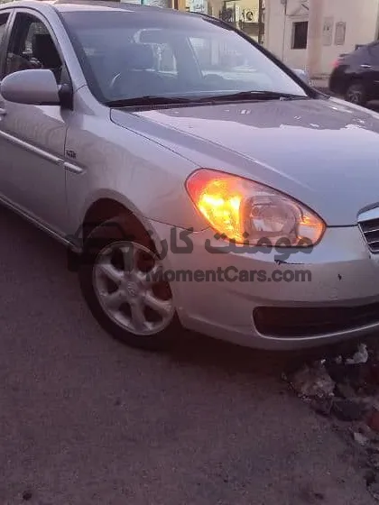 هيونداي أكسنت 2008 اتوماتيك كاملة 57 ألف كم للبيع