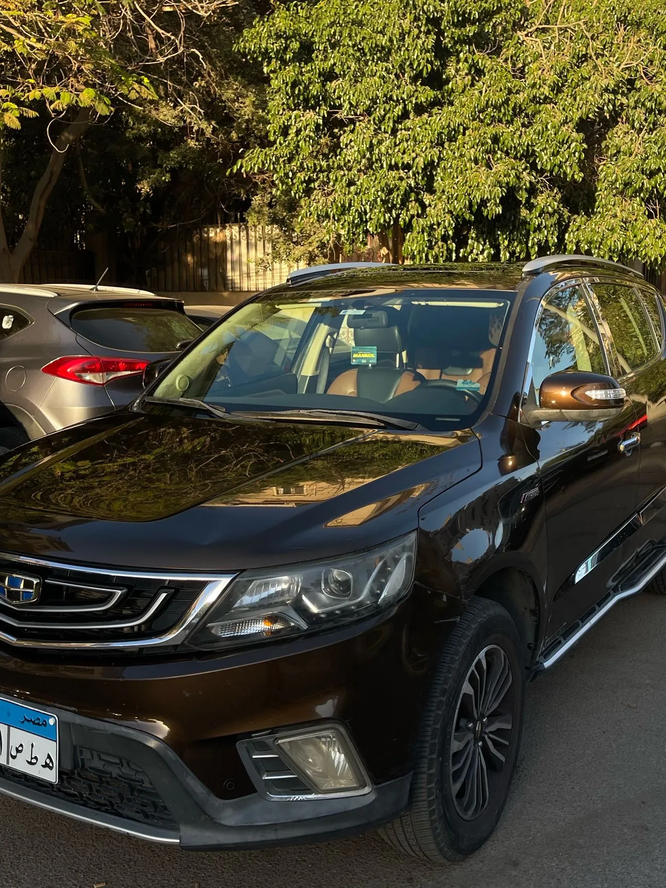 جيلي X7 2019 اتوماتيك أعلى فئة كاميرا وفتحة سقف