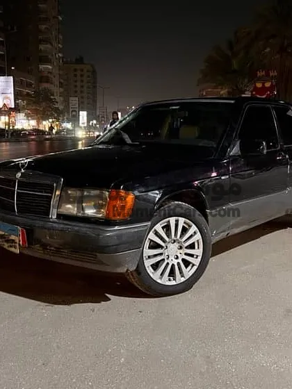 مرسيدس 190 موديل 1986 أوتوماتيك 2000cc للبيع