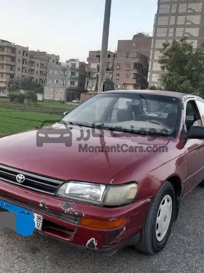 تويوتا كورولا 1992 مانيوال حالة محترمة للبيع