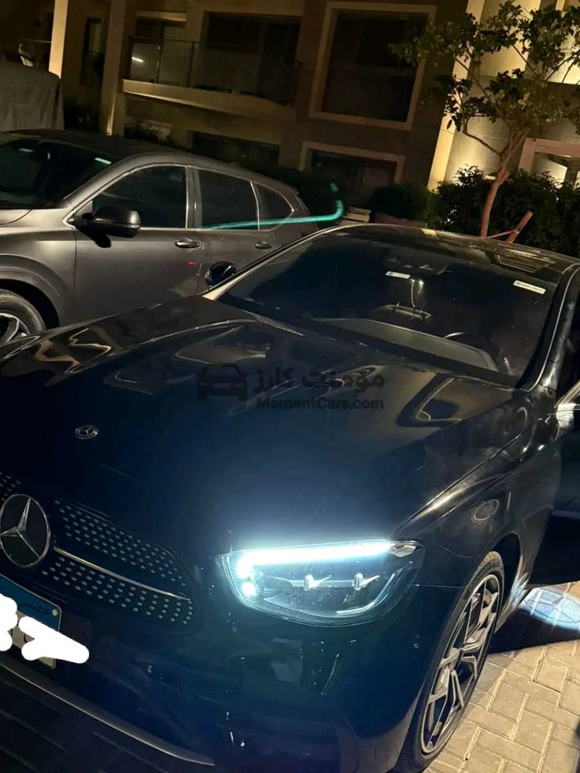 مرسيدس E300 موديل 2021 فابريكة بالكامل عداد قليل