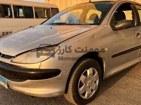 بيجو 206 موديل 2000 مانيوال 1400cc للبيع