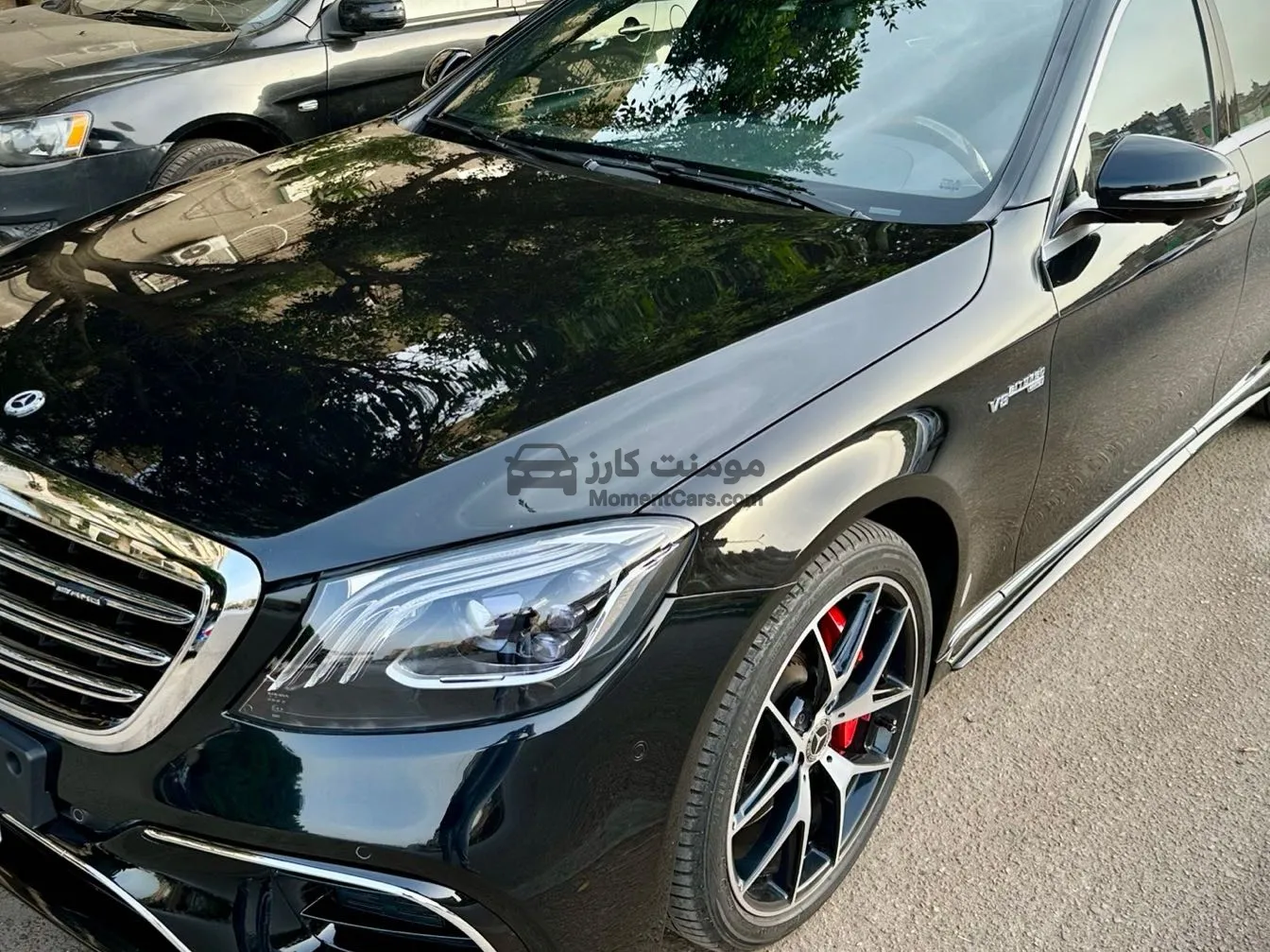 مرسيدس S500 2014 V8 نادرة معدلة بالكامل S63 AMG