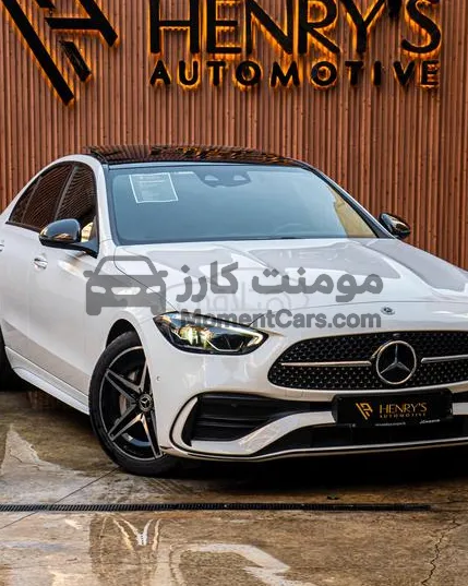 مرسيدس C 200 موديل 2021 كسر زيرو 5000 كم