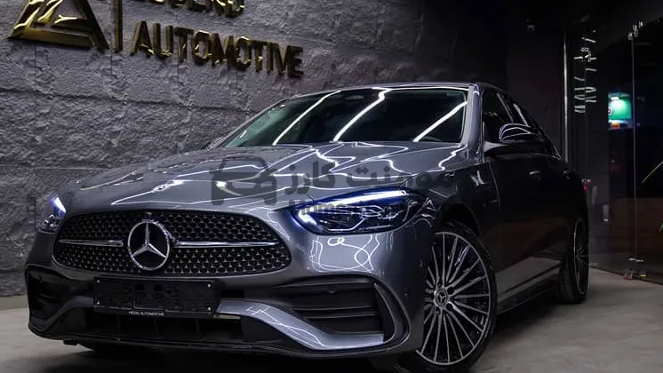 مرسيدس C180 AMG 2024 كسر زيرو للبيع 6000 كم
