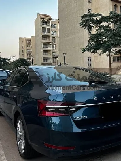 سكودا سوبرب 2021 أتوماتيك جلد للبيع