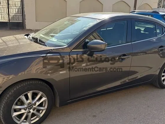 مازدا 3 توب لاين 2015 بصمة وفتحة سقف للبيع