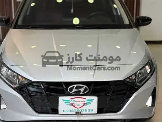 هيونداي i20 2022 فابريكة - صيانة توكيل - عداد قليل