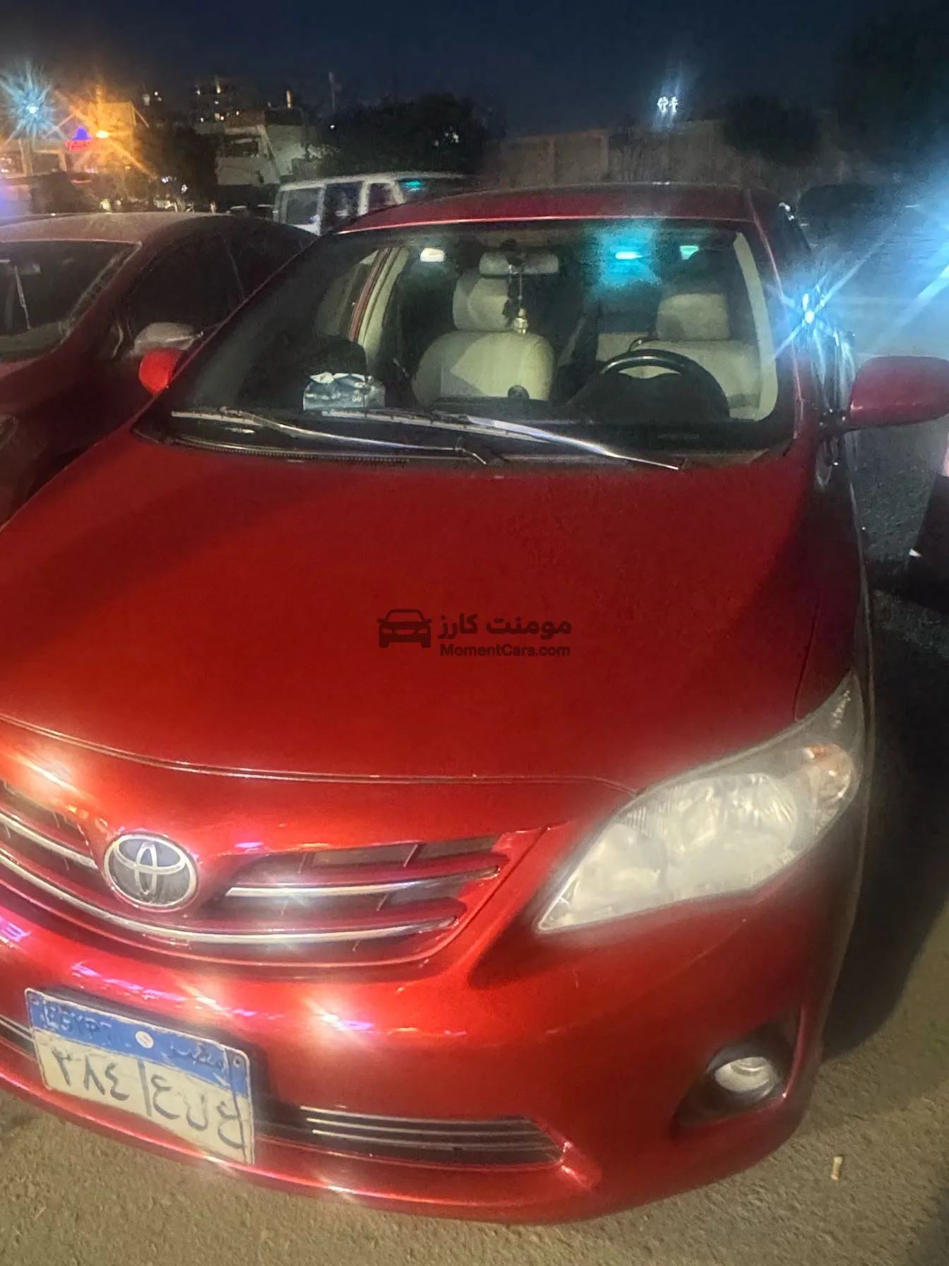 تويوتا كورولا 2013 اتوماتيك فرش جلد وسقف للبيع