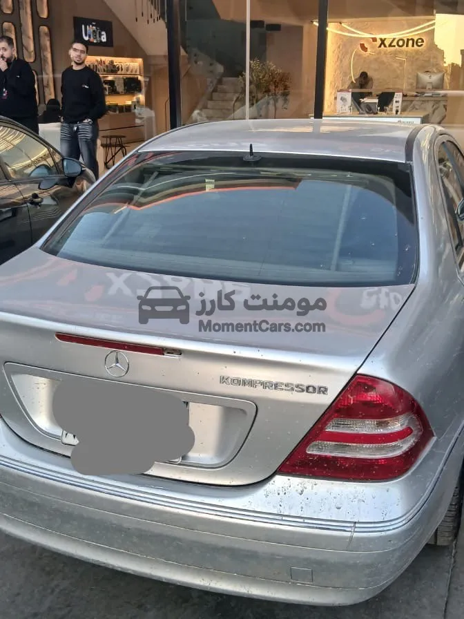 مرسيدس C180 2003 اتوماتيك موتور جديد