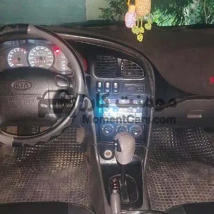 كيا شوما 1999 اتوماتيك كاوتش وبطارية وجنوط رياضية