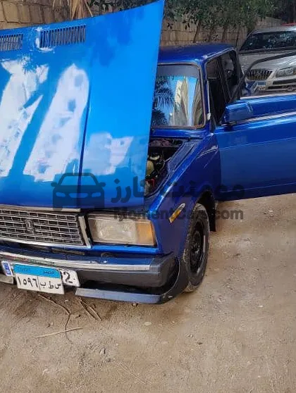 لادا 2107 موديل 2007 مانيوال رخصة سارية