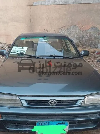 تويوتا كورولا 1993 مانيوال 1300 سي سي دواخل سليمة