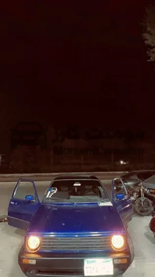 جولف 2 GTI 1987 موتور 1800cc جنط BBS للبيع