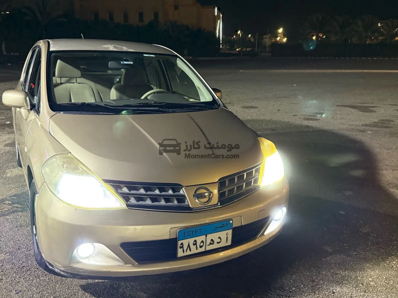 نيسان تيدا 2010 اتوماتيك ياباني حالة ممتازة