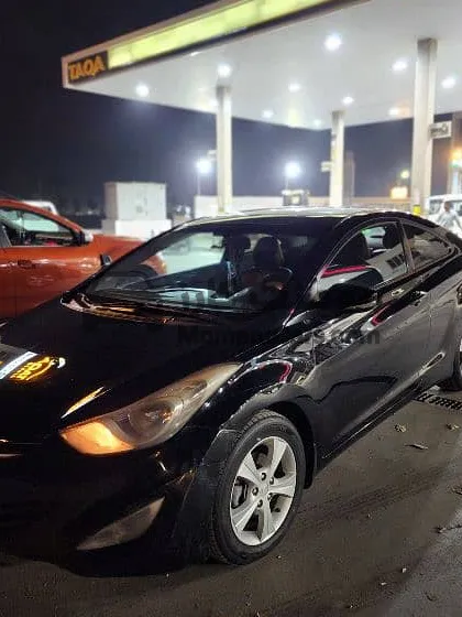 إلنترا كوبيه 2013 خليجي جلد فتحة سقف عداد 130K