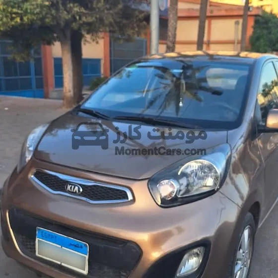 كيا بيكانتو 2014 اتوماتيك ف2 عداد 37 ألف