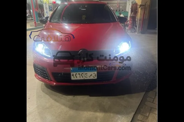 فولكس جولف 6 موديل 2010 تيربو اتوماتيك للبيع