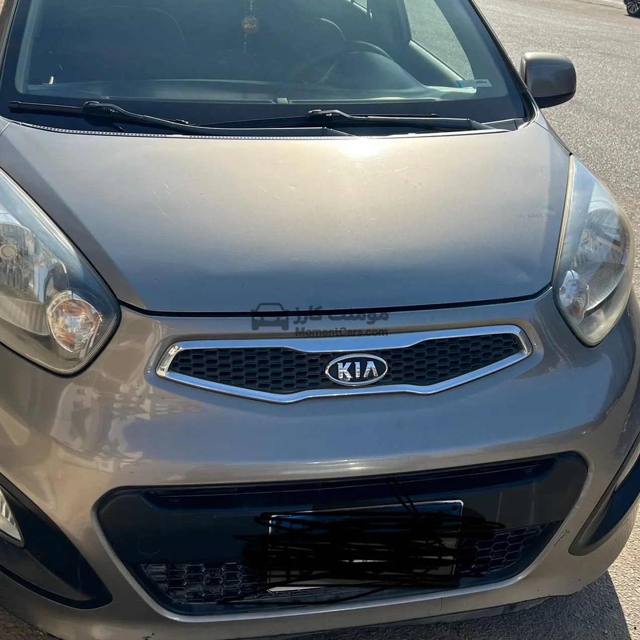 كيا بيكانتو 2012 مانيوال خليجي 107 ألف كم