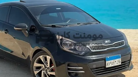كيا ريو 2016 كاملة خليجي فتحة سقف للبيع