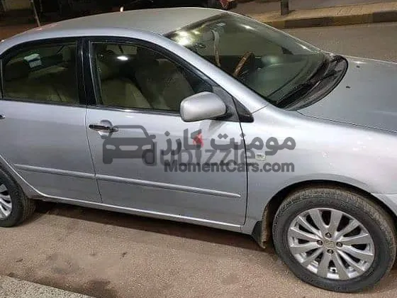 تويوتا كورولا 2005 اتوماتيك 1300 سي سي للبيع