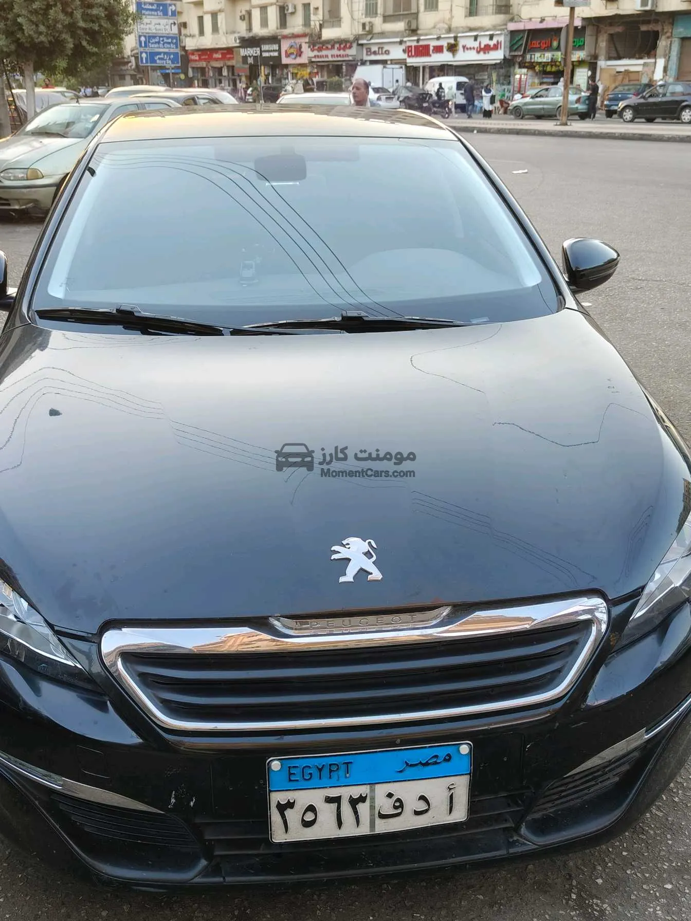 بيجو 308 موديل 2016 تربو كاملة أوبشن