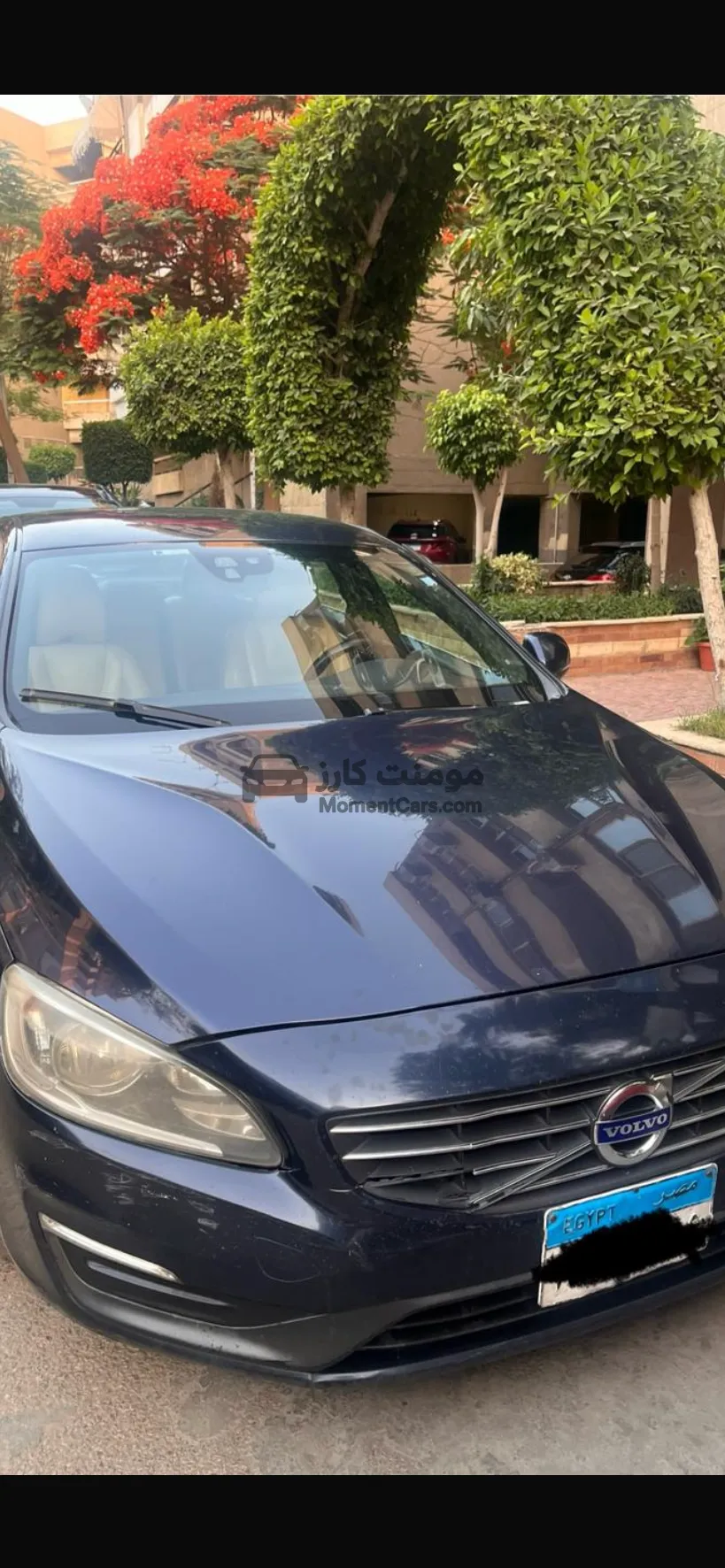 فولفو S60 2015 فابريكة برة وجوة بحالة ممتازة