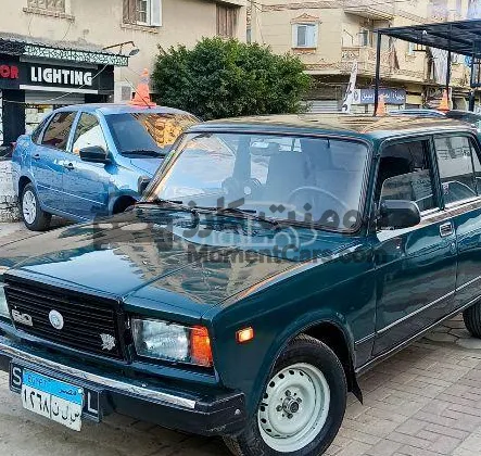 لادا 2107 موديل 2009 مانيوال بنزين للبيع