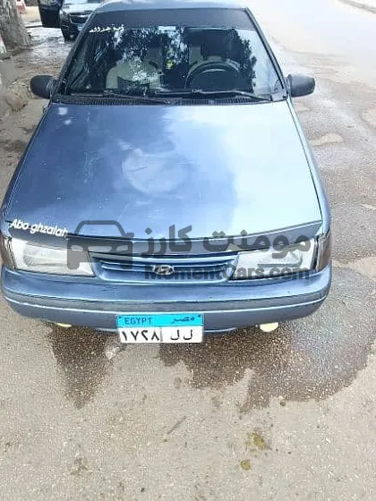 هيونداي إكسيل 1996 مانيوال - 1500cc - رخصة 2028 - كاوتش جديد
