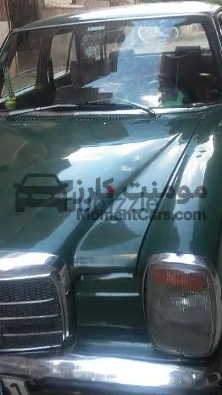 مرسيدس 200 موديل 1975 أتوماتيك فتحة سقف للبيع