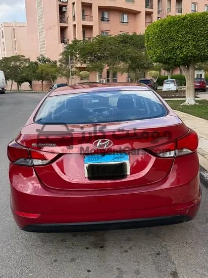 هيونداي إلنترا 2016 فئة ثانية فتحة سقف للبيع