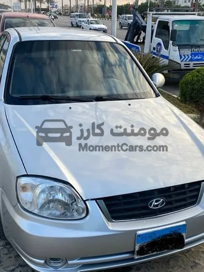 هيونداي فيرنا 2008 مانيوال جنط اسبور وشاشة للبيع