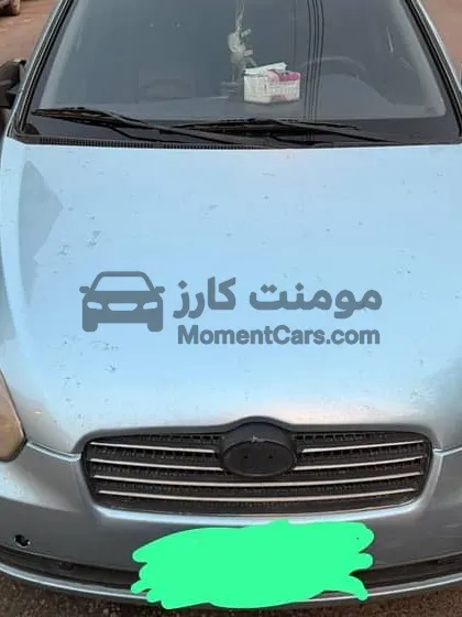 هيونداي أكسنت 2008 اتوماتيك بحالة جيدة جدا للبيع