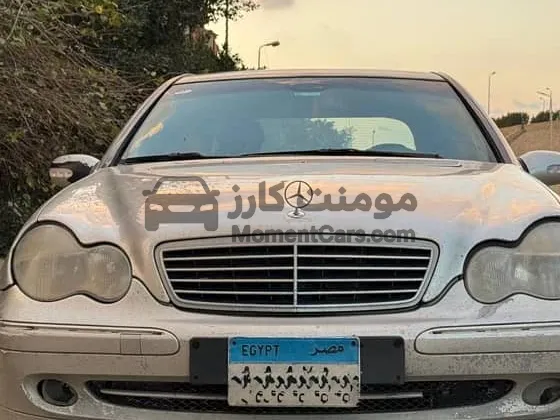 مرسيدس C200 2002 اتوماتيك للبيع بحالة ممتازة