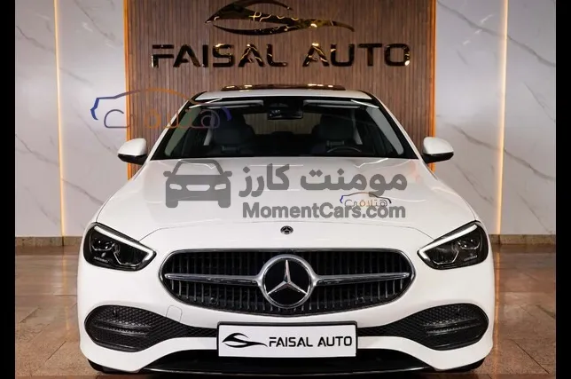 مرسيدس C180 2024 ماشية 48 ألف كم للبيع